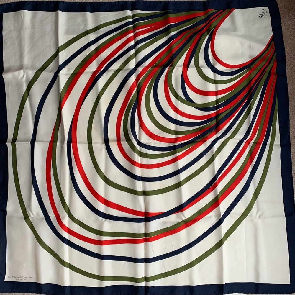 Vintage Roberta Di Camerino silk scarf